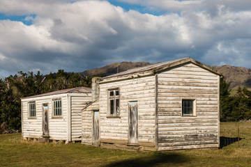 abandoned whitewashed farm house © Patrik Stedrak