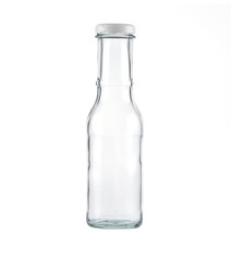 Glass bottle isolated on white