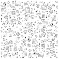 Many element education doodles