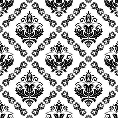 Seamless Vector Damask Pattern