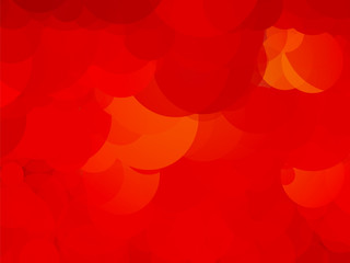 background with red circles
