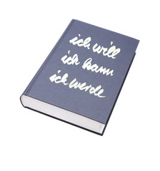 Buch mit Schrift
