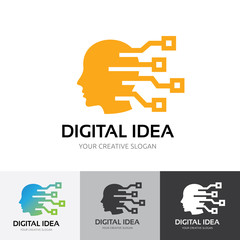 Digital idea logo
