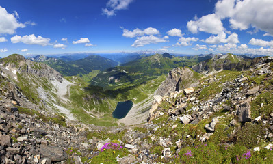 Der Wildsee von oben