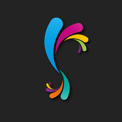 Naklejka premium logo design