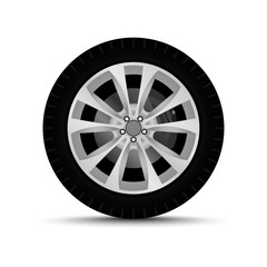 Fototapeta premium car wheel