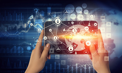 Media user interface . Mixed media