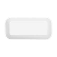 White Styrofoam Food Tray pack.