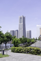 横浜みなとみらいの風景