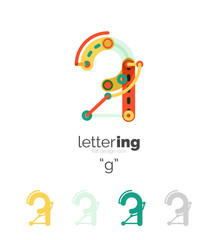 Letters logo icon