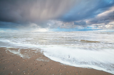 beautiful North sea coast