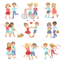 Young Love Teenager Couples