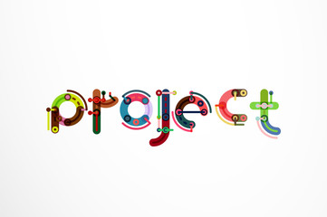 Project word letter banner