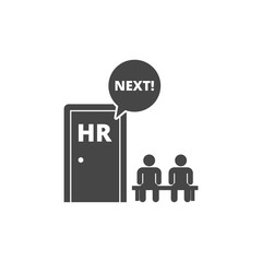 Human resources sign icon