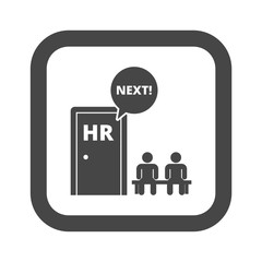 Human resources sign icon