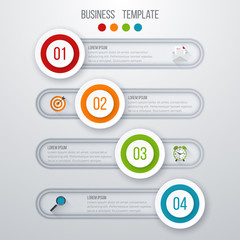 Obraz premium Vector illustration infographics