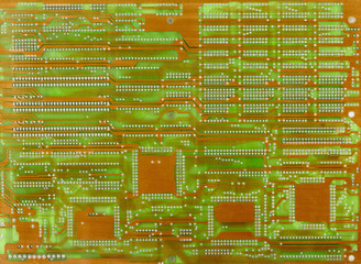 Old electronic scheme