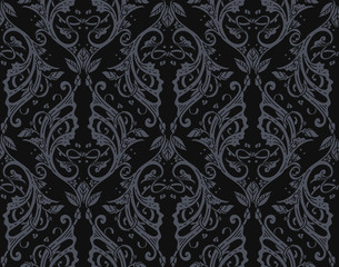 Fototapeta premium Floral ornament background