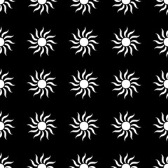 Flowers geometric seamless pattern 50.07