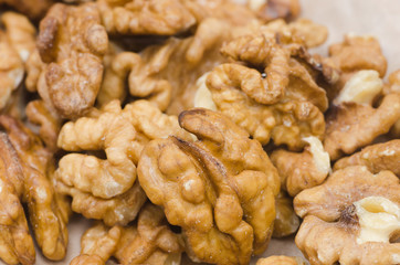 group of walnuts