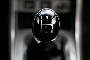 manual gearbox in the car