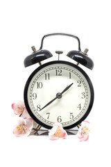 alarm clock isolated White background