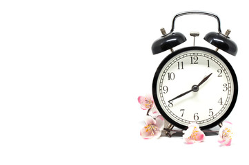 alarm clock isolated White background