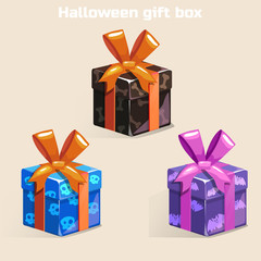 Colors Halloween gift box