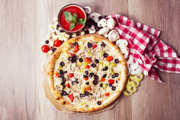 Pizza vegetarian