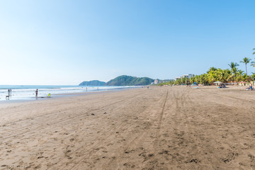 Beach Jaco - pacific coast of Costa Rica