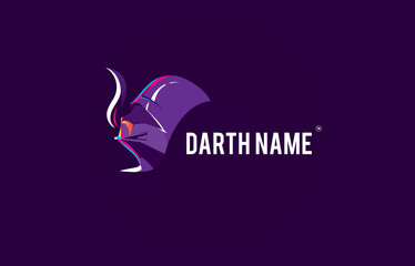 Darth Viper star death flat logo