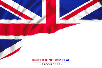 flag of UK or United Kingdom, British
