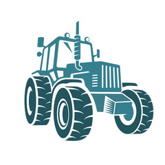 Naklejka premium Farm tractor 