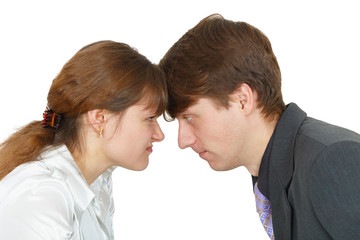 Conflict between man and woman