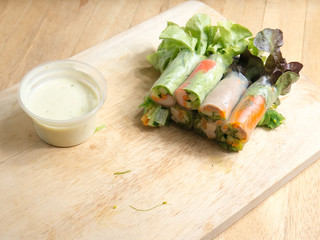 salad with vegetables and cheese