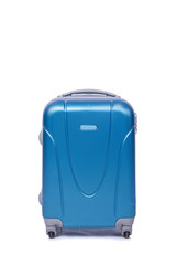 Suitcase isolated on the white background