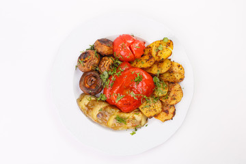 grilled vegetables