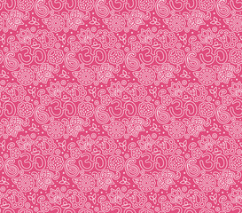 OM seamless pattern