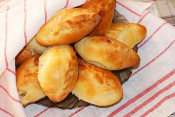 Delicious homemade cakes.