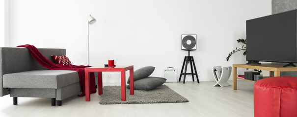 Room of a music and film lover