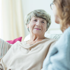 Support for old woman