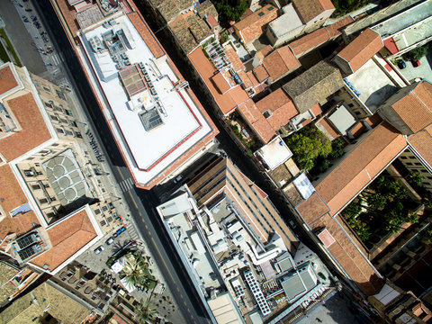 Top View of Palermo, Italy