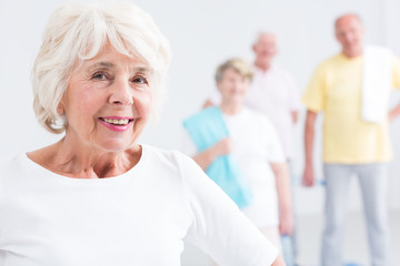 Who said that i'm too old for sport activity?