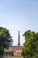 Fototapeta premium Victor monument in Belgrade, Serbia