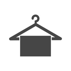 Hanger sign icon, Hanger icon isolated on white background