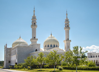 Obraz premium Beautiful Mosque in the city of Bolgar 