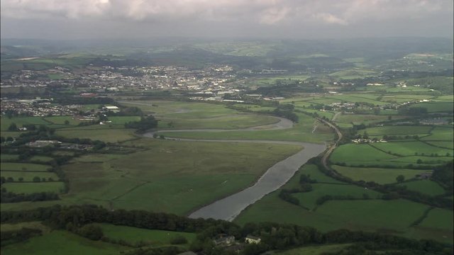 Towy River And Carmarthen