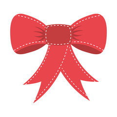 bowntie ribbon elegant icon