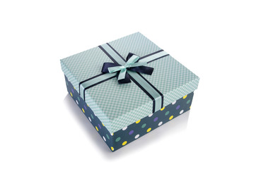 Giftboxes isolated on the white background