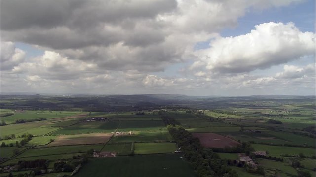 Field Patterns On Way To Harewood Village